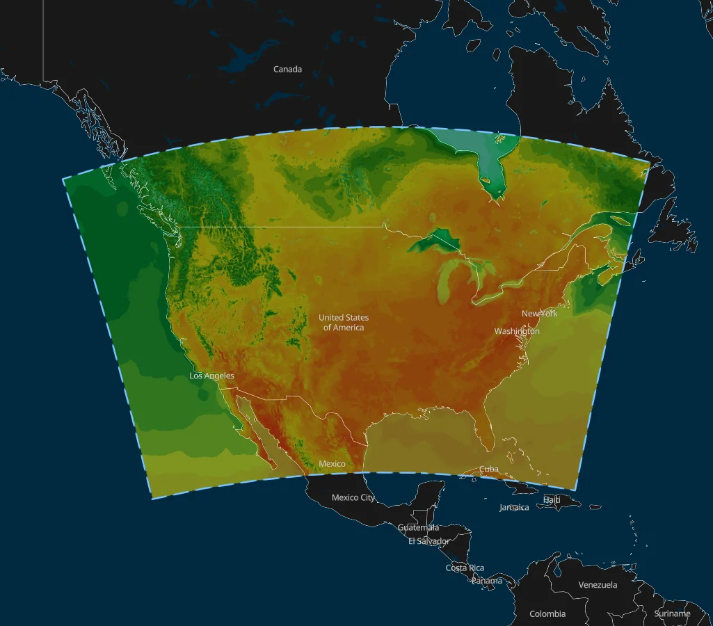 NBM Conus Model Area